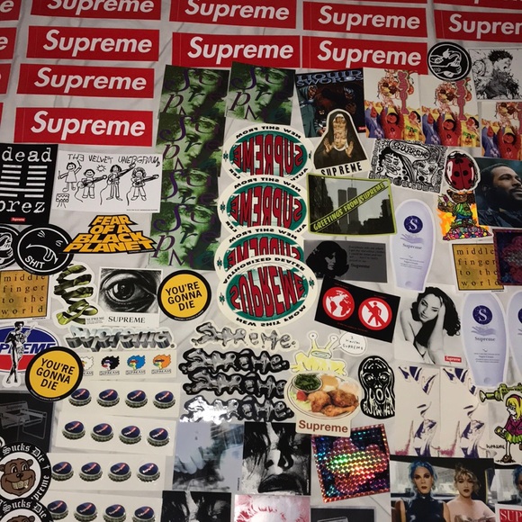 Supreme Only Stickers Mystery Box🆕 - Picture 10 of 13